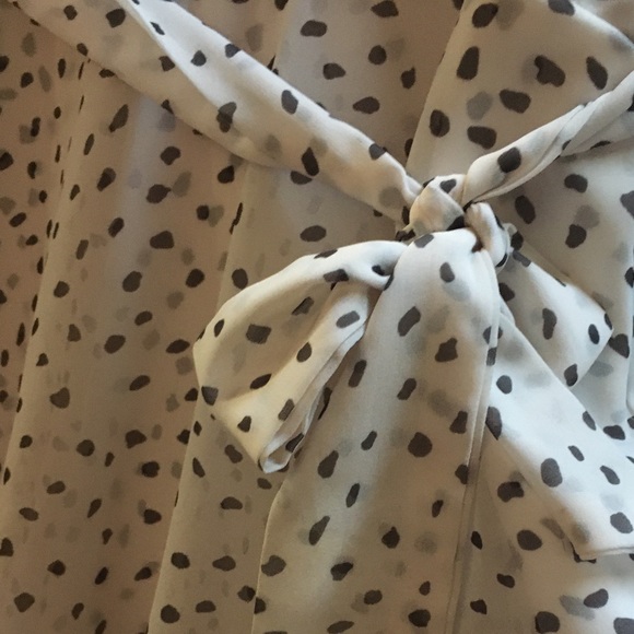 White and Black Spotted Romper. - Picture 13 of 16